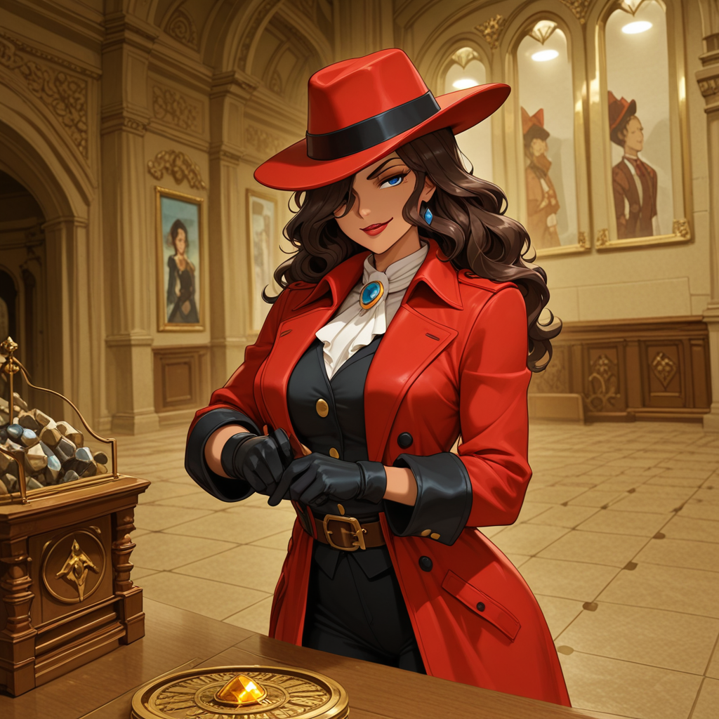 Carmen Sandiego - AI Character