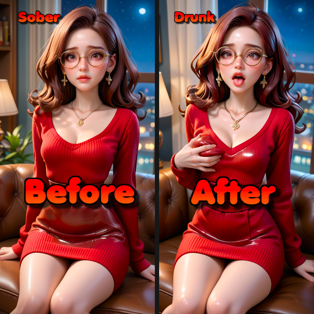 My Submissive Mommy Turns Into Dommy When Drunk?! - AI Character