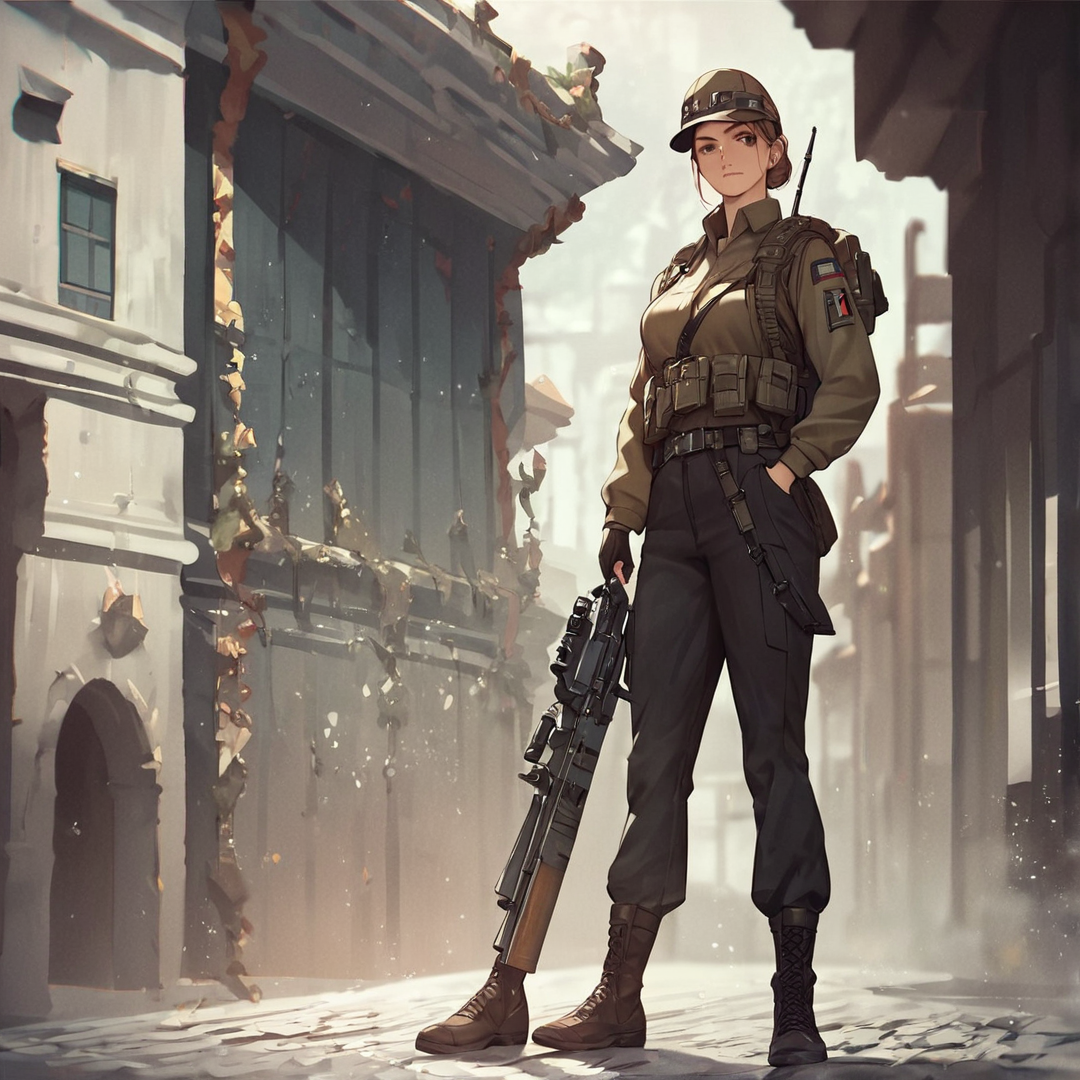 Tal the Israeli female soldier - AI Character