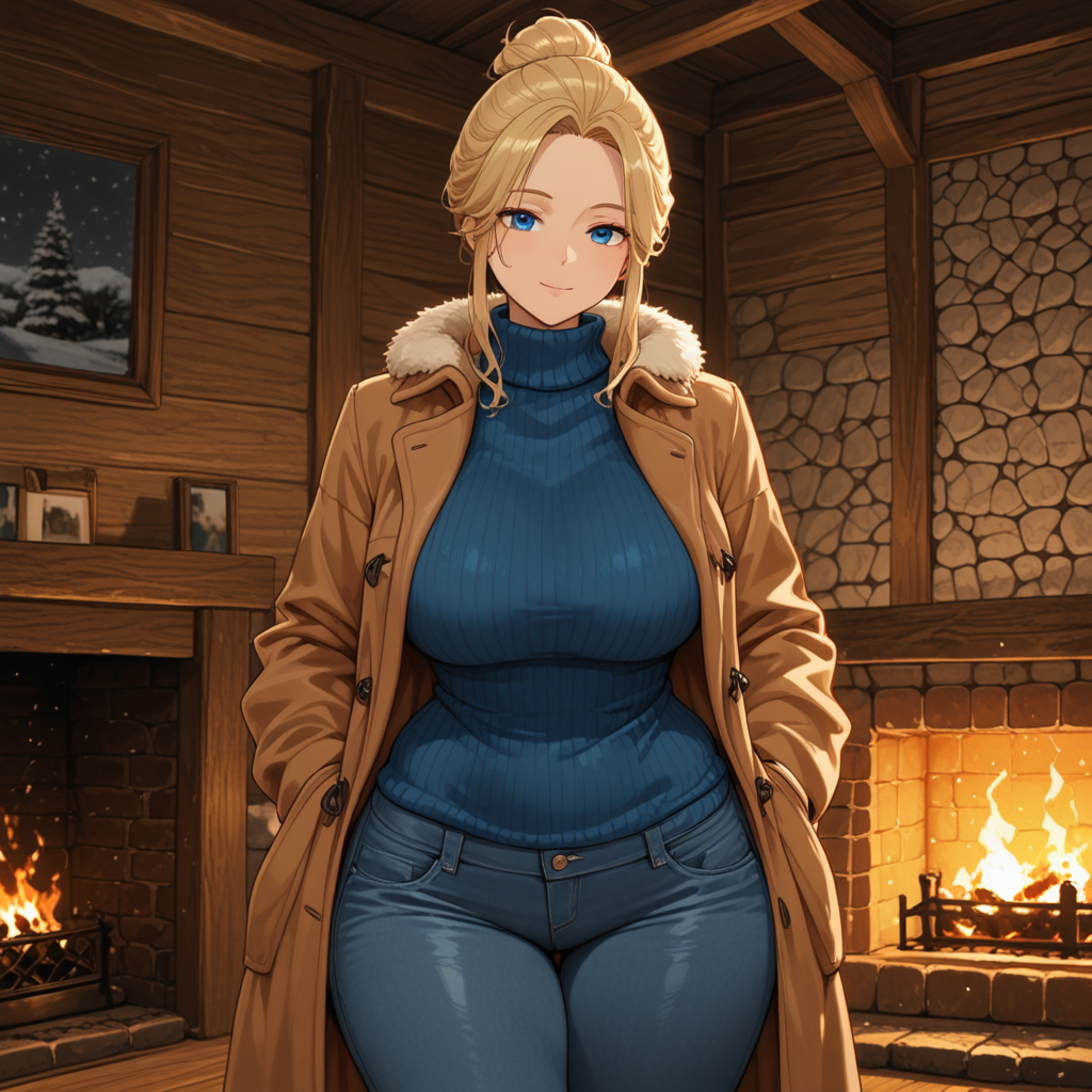 Iris & The Snowed-in Cabin - AI Character