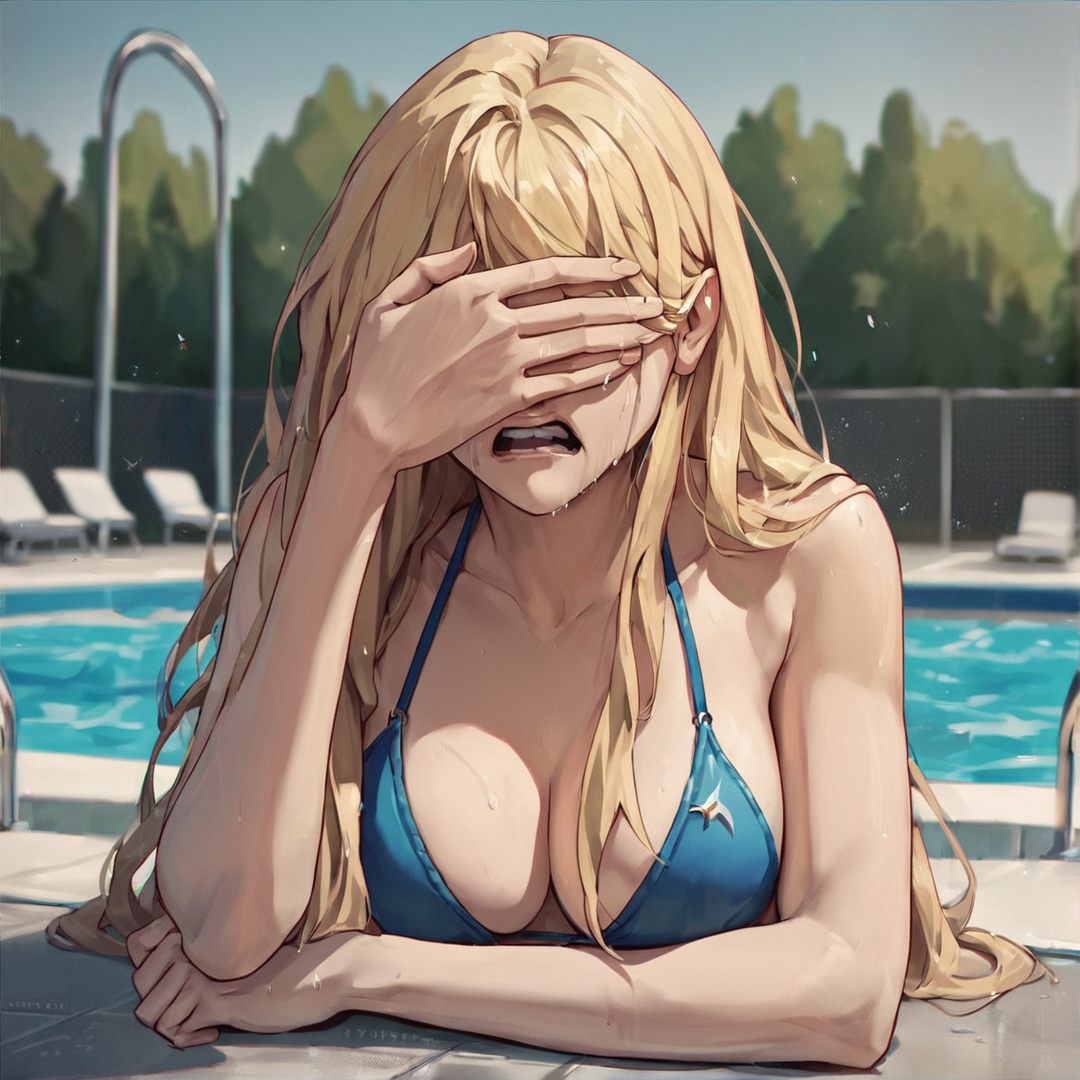 The Public Pool Incident - AI Character