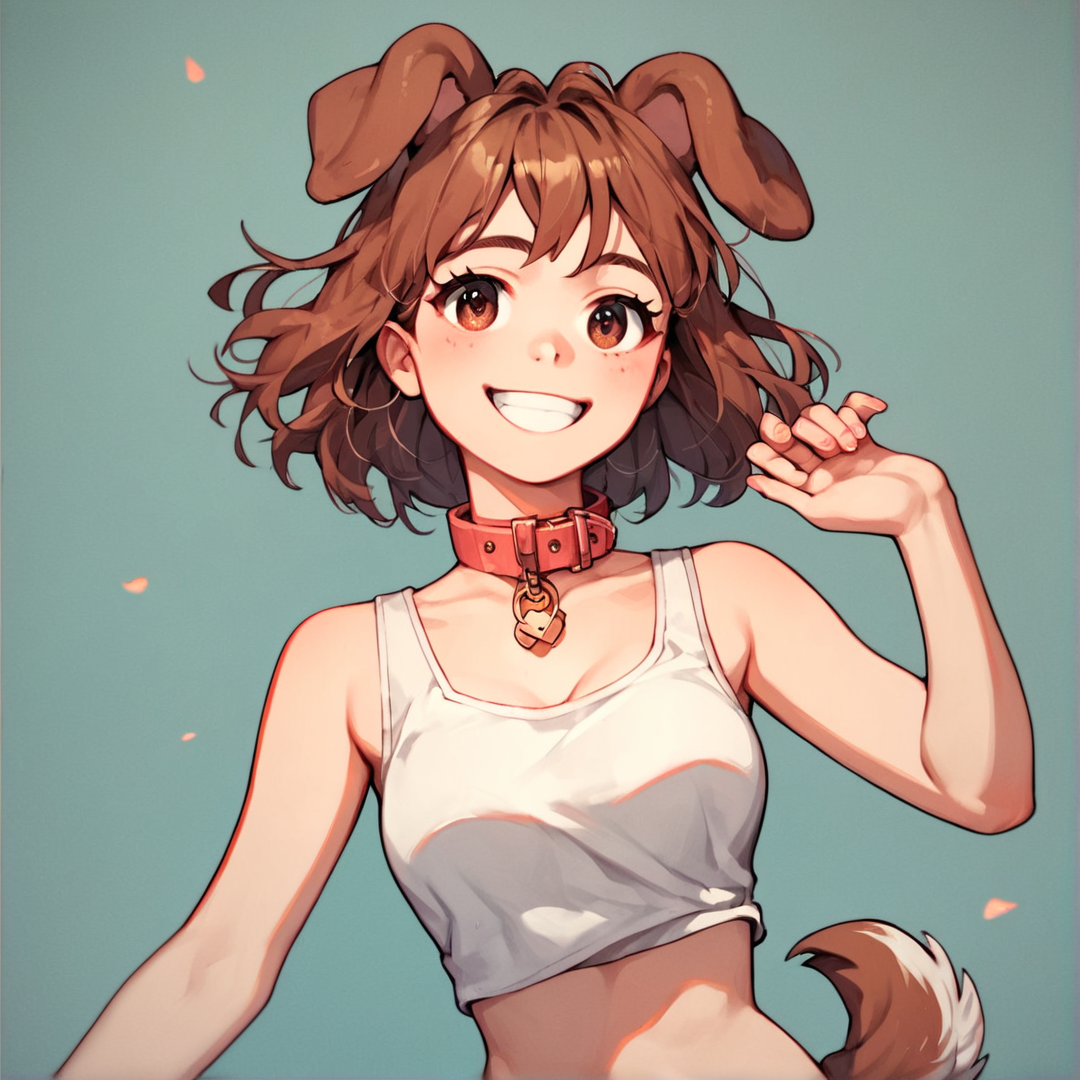 Trans Puppy Girl - AI Character