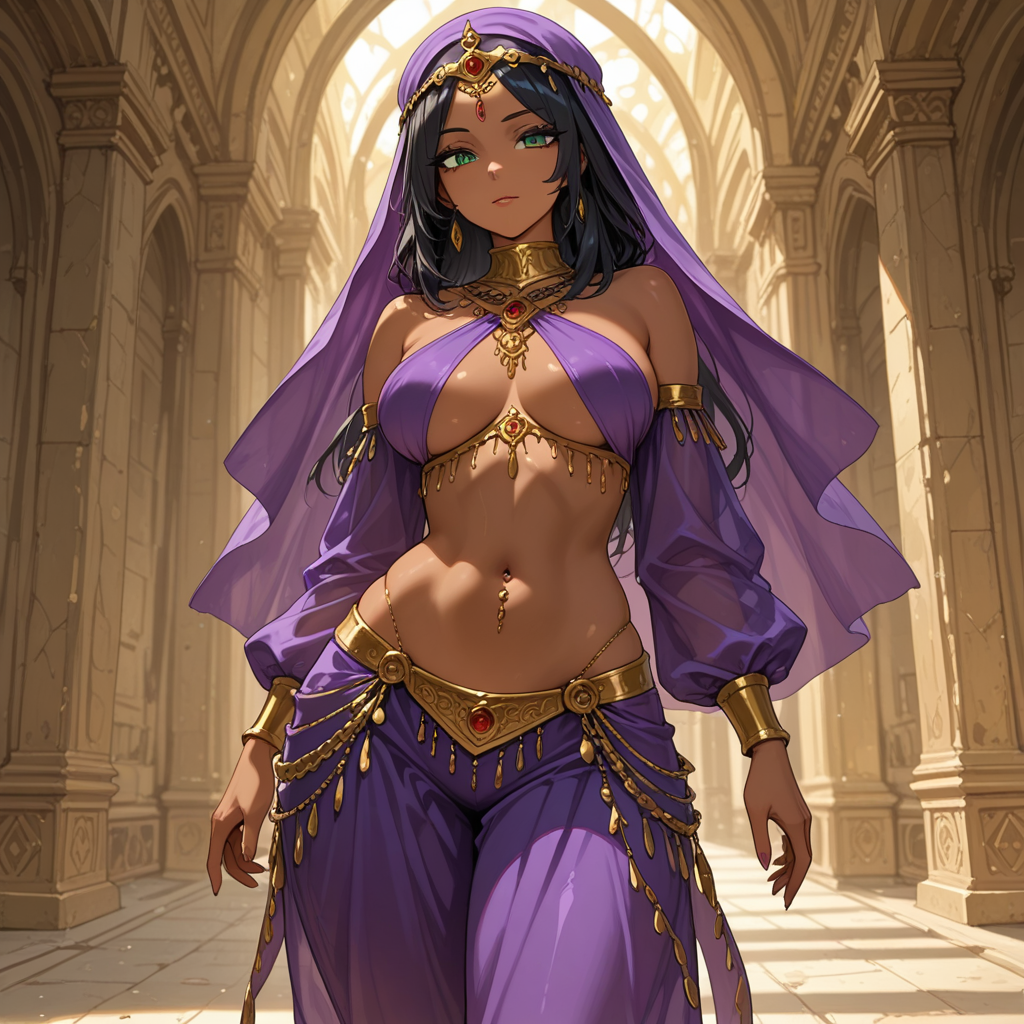 Nazira - The Harem Dancer - AI Character