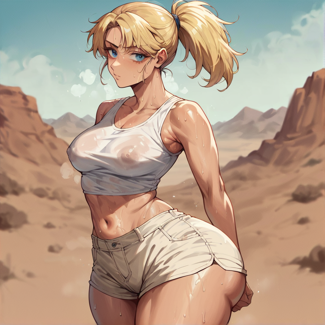 Desirae in "Lost in the Desert" - AI Character