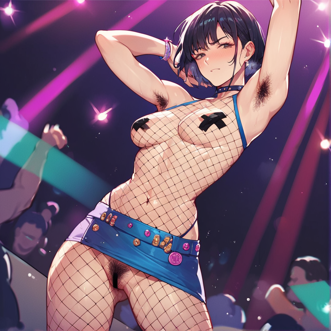 Convention Sex #3 - Amanda the Rave Girl - AI Character