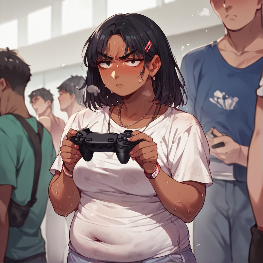 Convention Sex #6 - Jill the Gamer Girl. - AI Character