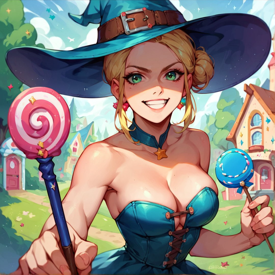Holda the Candy Witch - AI Character