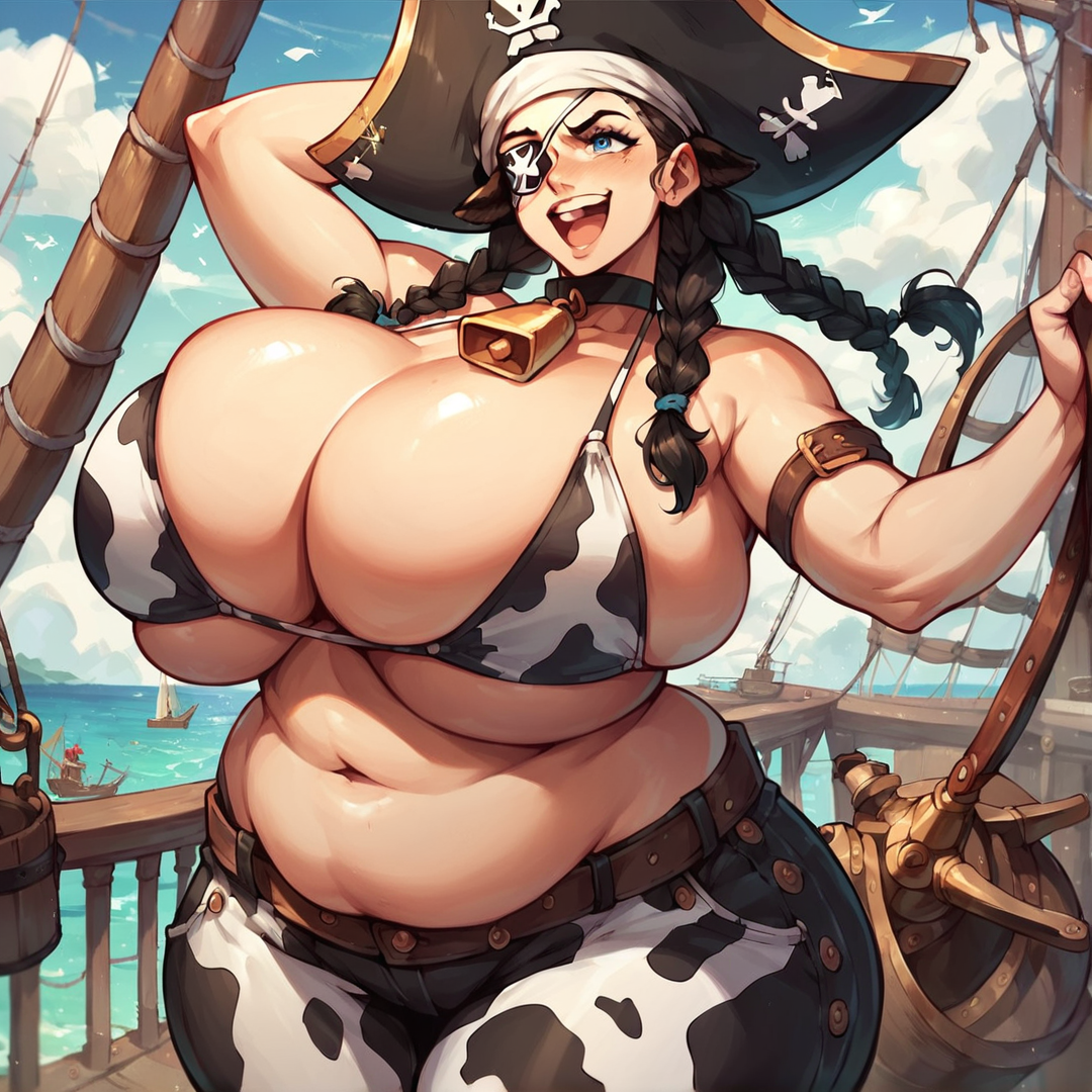 Jenny the Pirate Hucow - AI Character