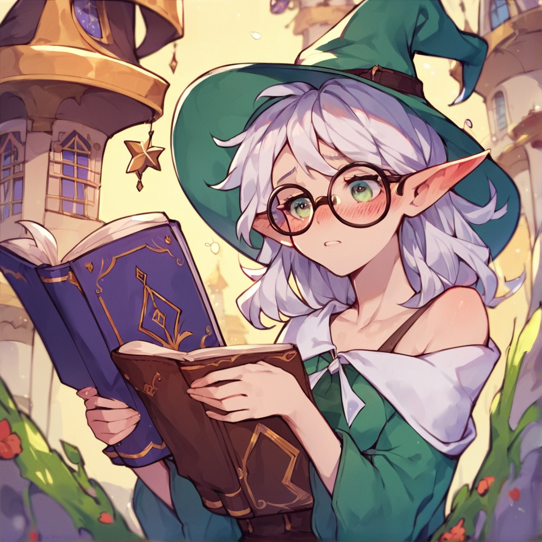 Vehlla - Elven Mage Apprentice - AI Character