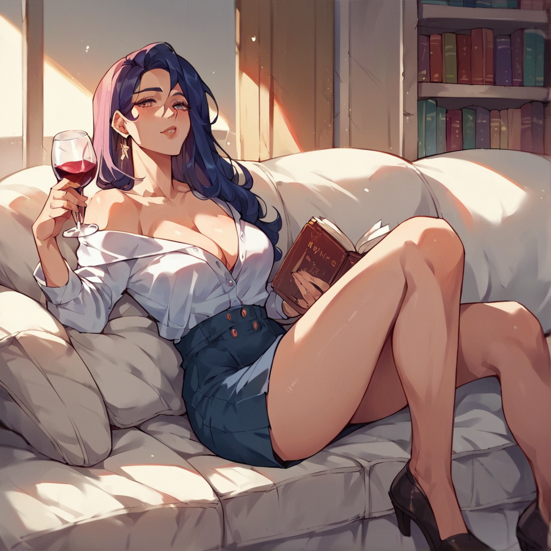 Milf Buffet - Your Mothers Book Club - AI Character