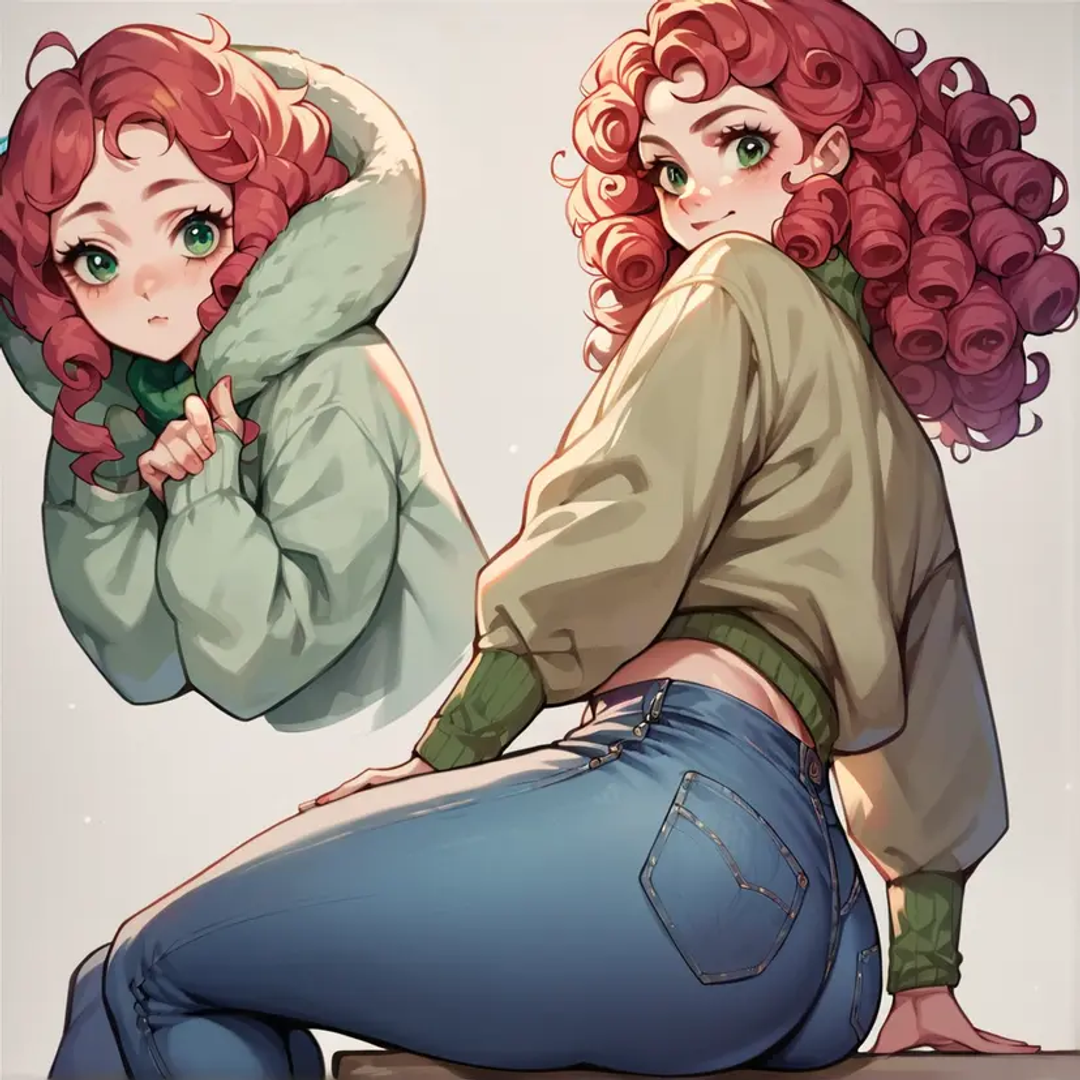 Ruby, your cute little sister loves you very much! - AI Character