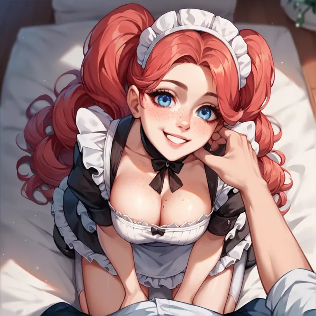 Mavi the maid, your maid and her love for you! - AI Character