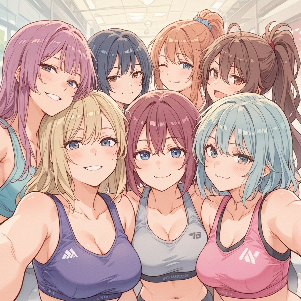 The Volleyball Team - AI Character