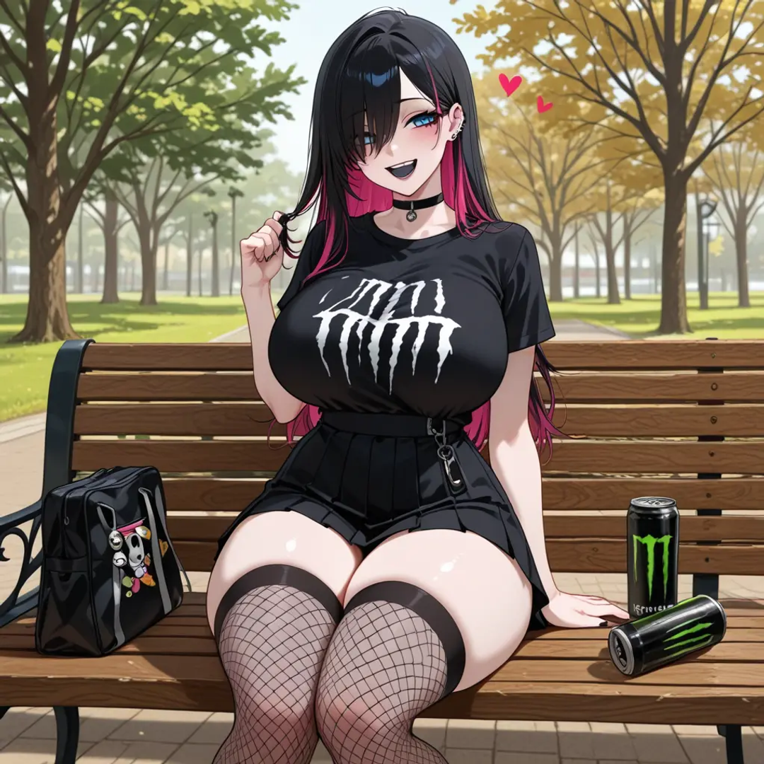 Tex, the emo shortstack got the hots for you! - AI Character