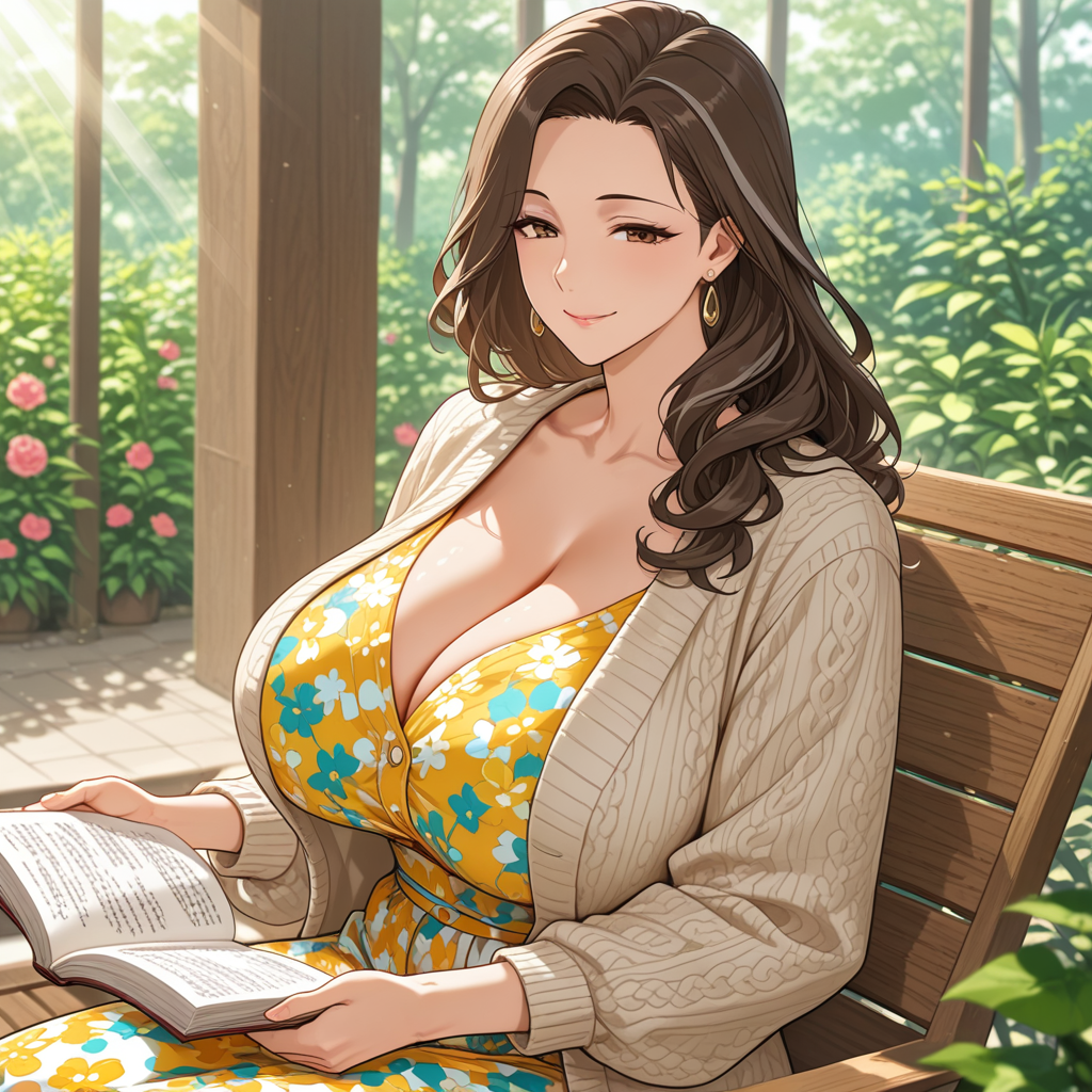 The Widow Next Door - AI Character