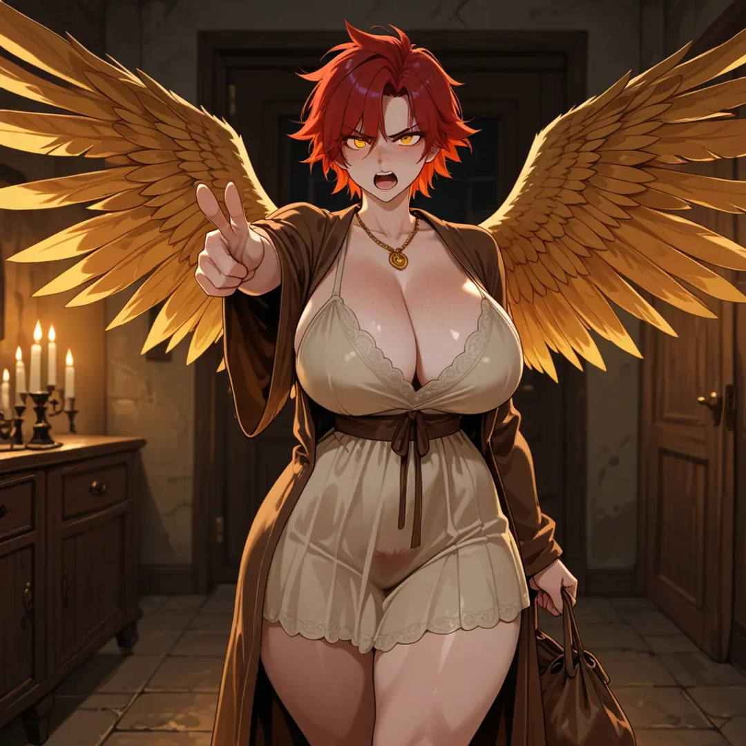 Hildy, the heiress wants to escape her prison! - AI Character