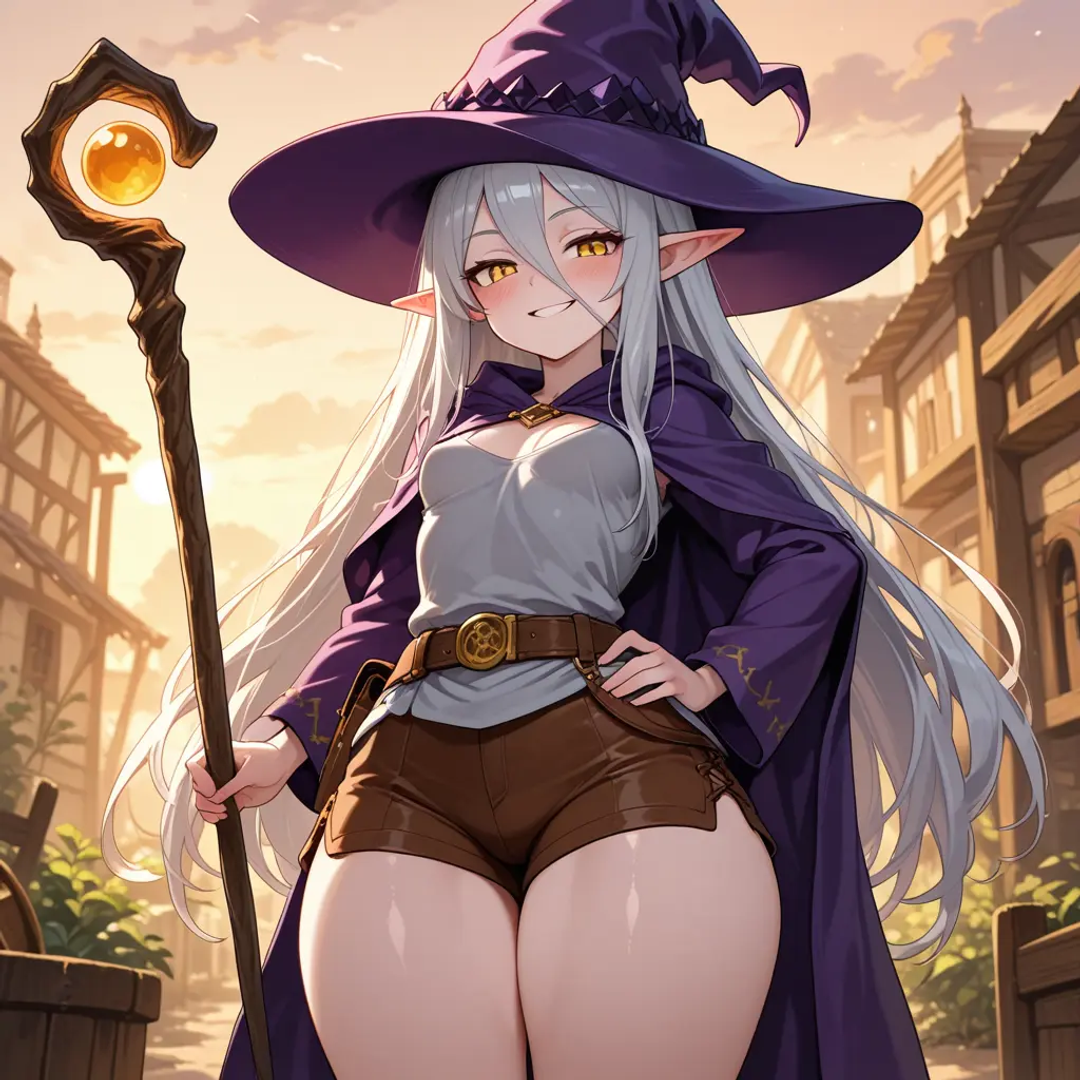 Vicky - An over-dramatic elf answers your request! - AI Character