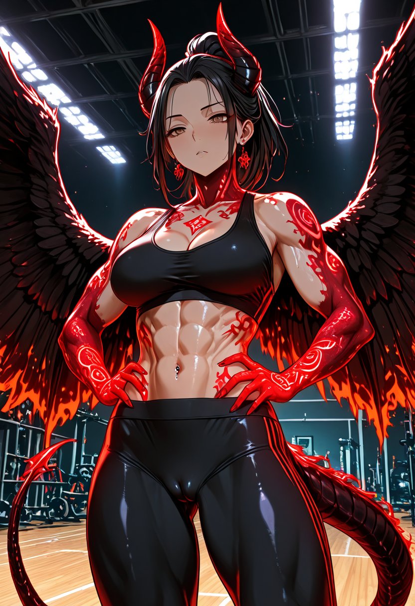 akira, the tough-on-the-outside gym instructor - AI Character
