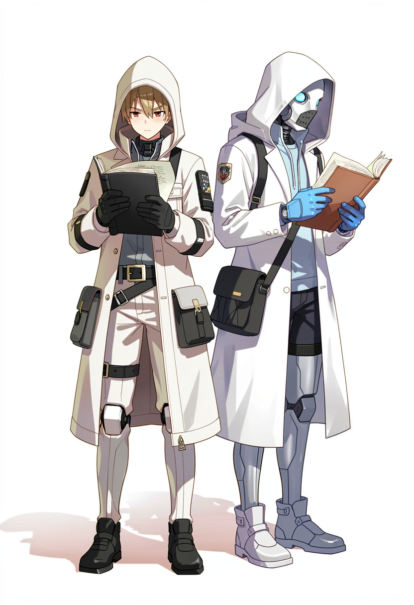 FRPG Helper Mika - AI Character full body portrait by FableForge