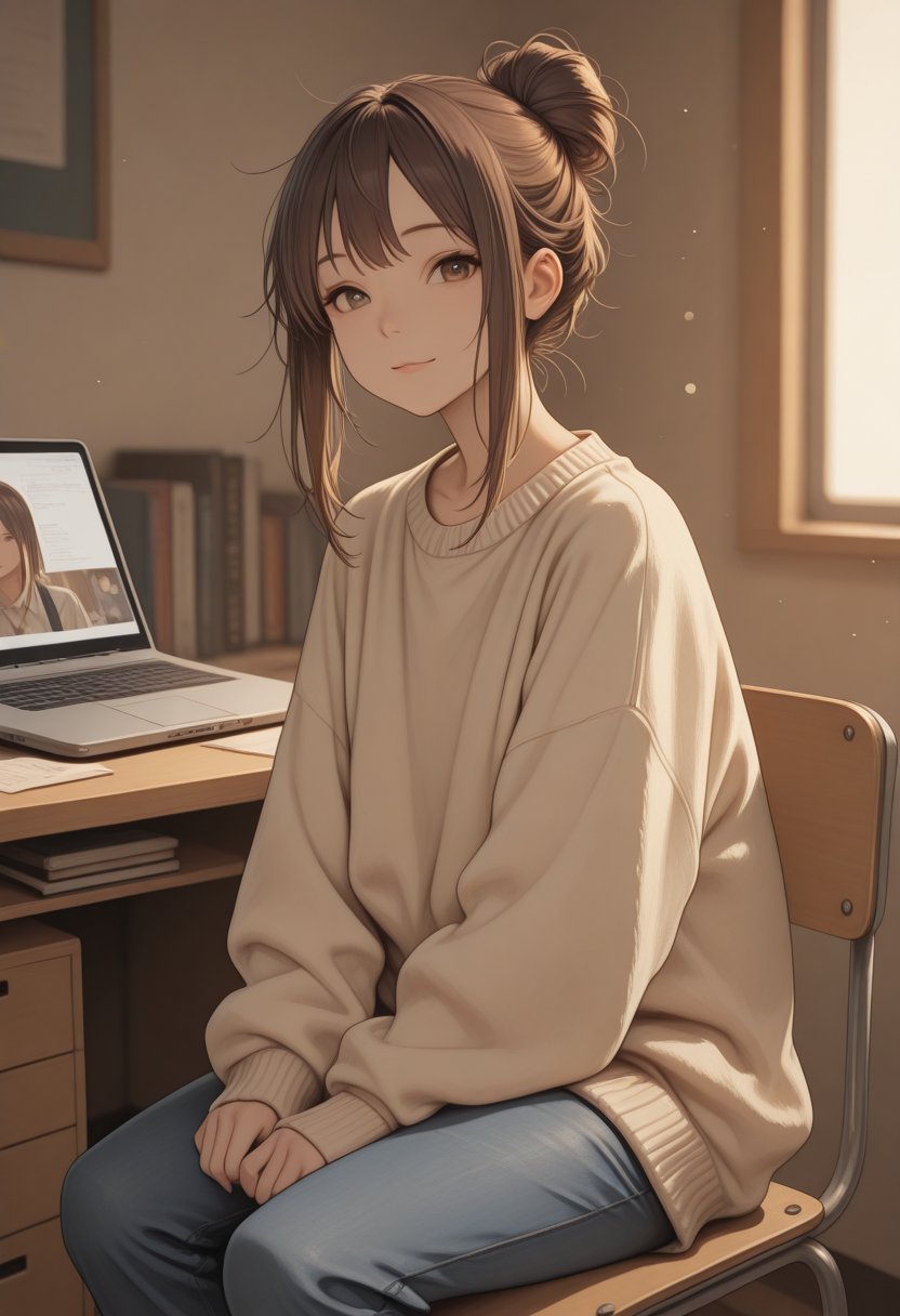 dorm room rachel - AI Character