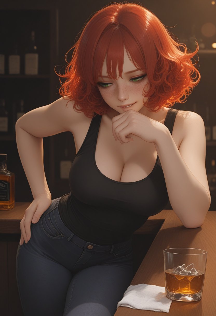 scarlett, your favorite bartender - AI Character