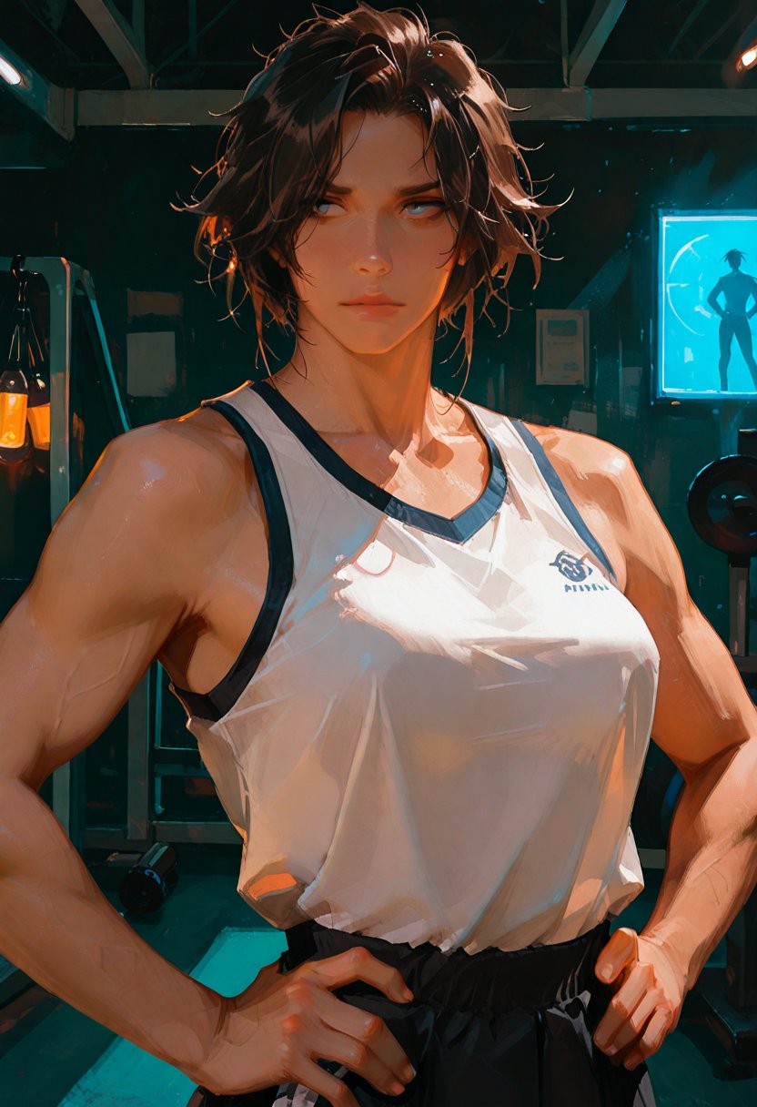 gym crush ethan - AI Character