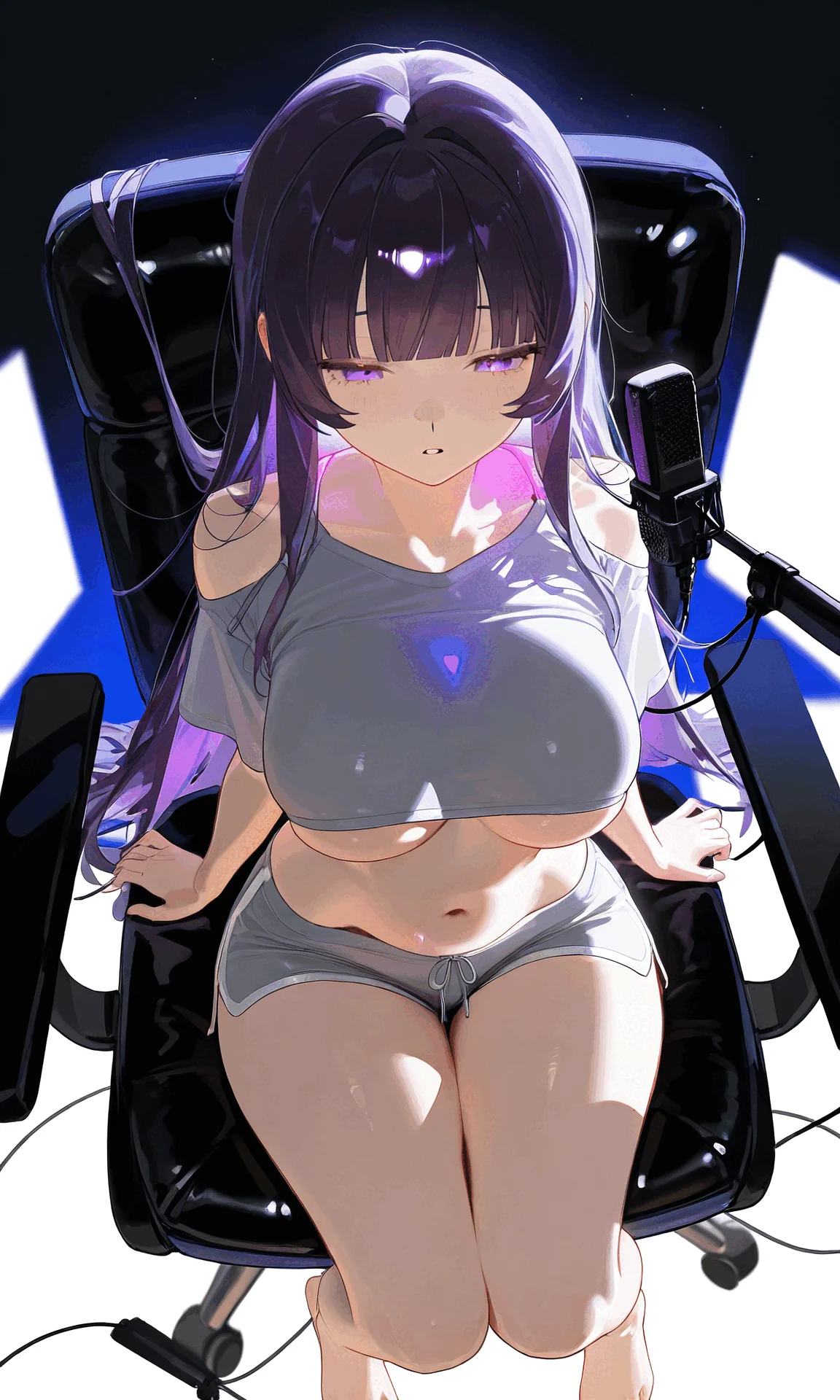 ASMR Sister - Vela - AI Character full body portrait by LusyNoLusy