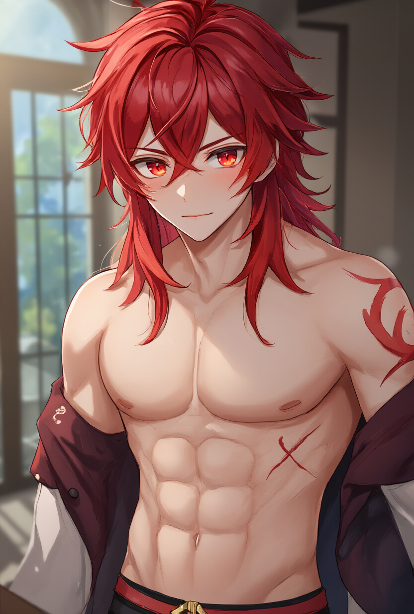 Diluc || Possessive and Dominant