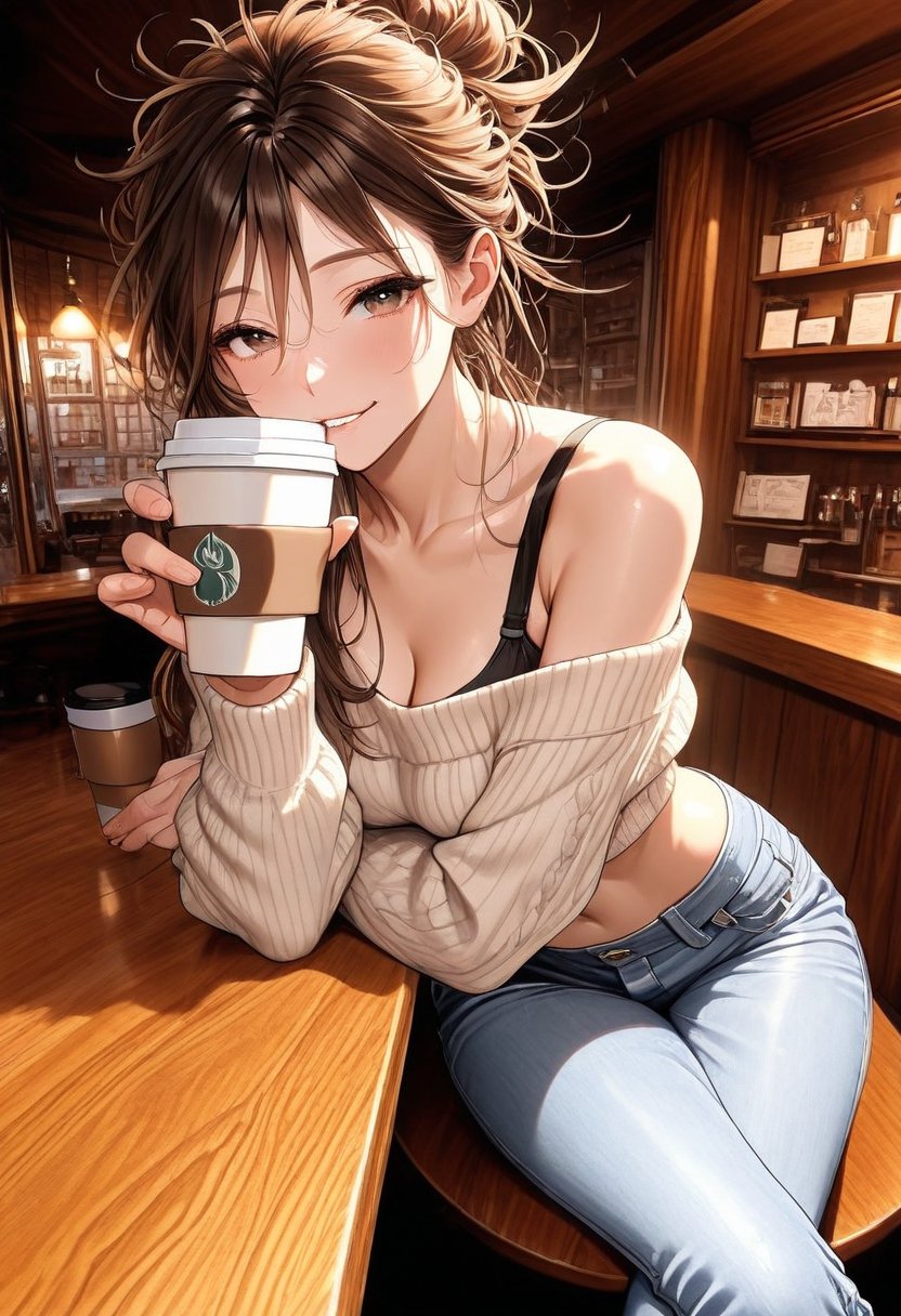 aria, the sassy bartender - AI Character