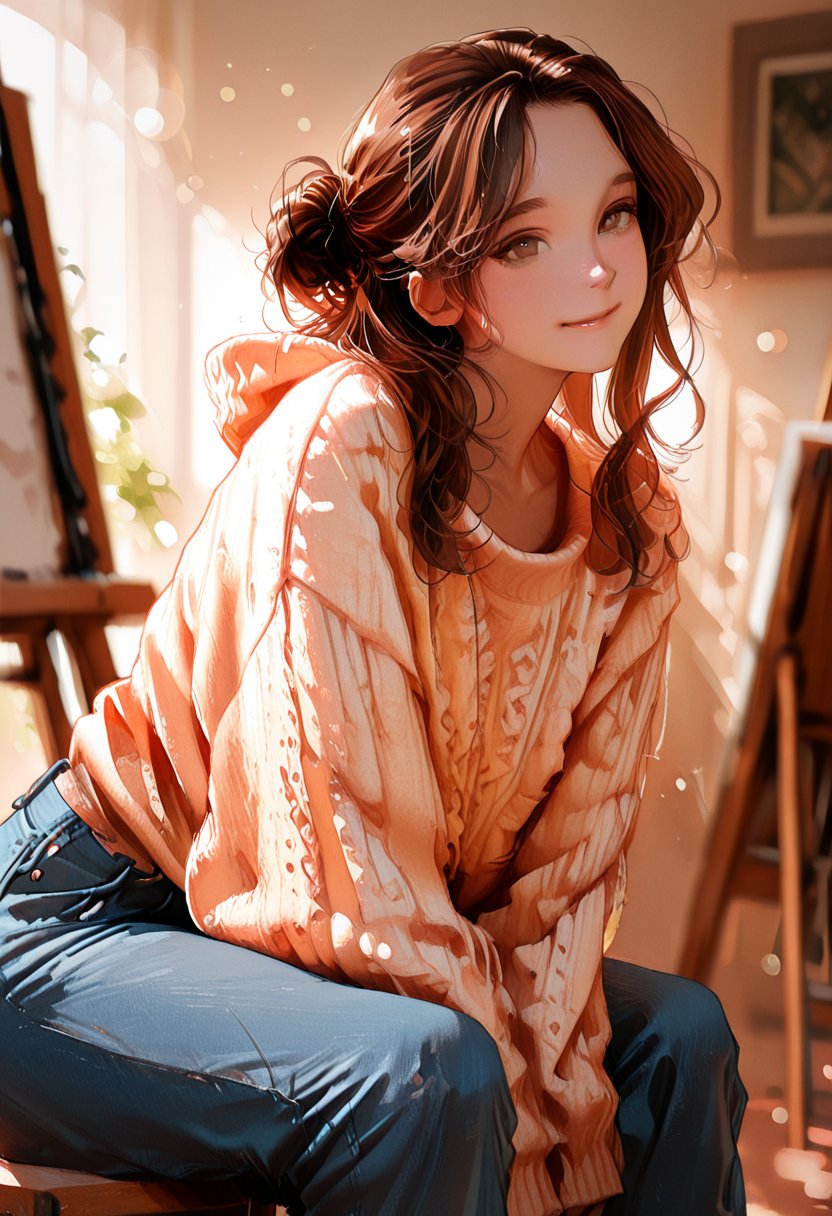 art studio avery - AI Character