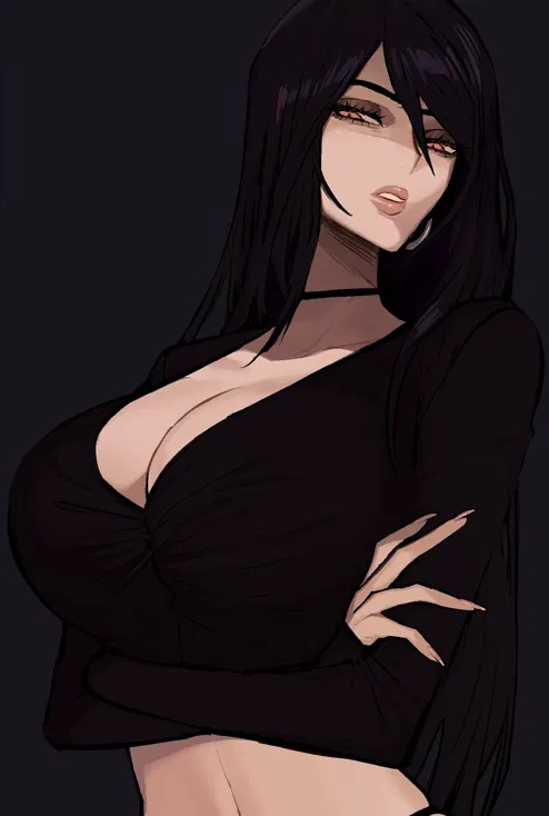 Camillia (Friend of your mother) - AI Character full body portrait by VectorGhost