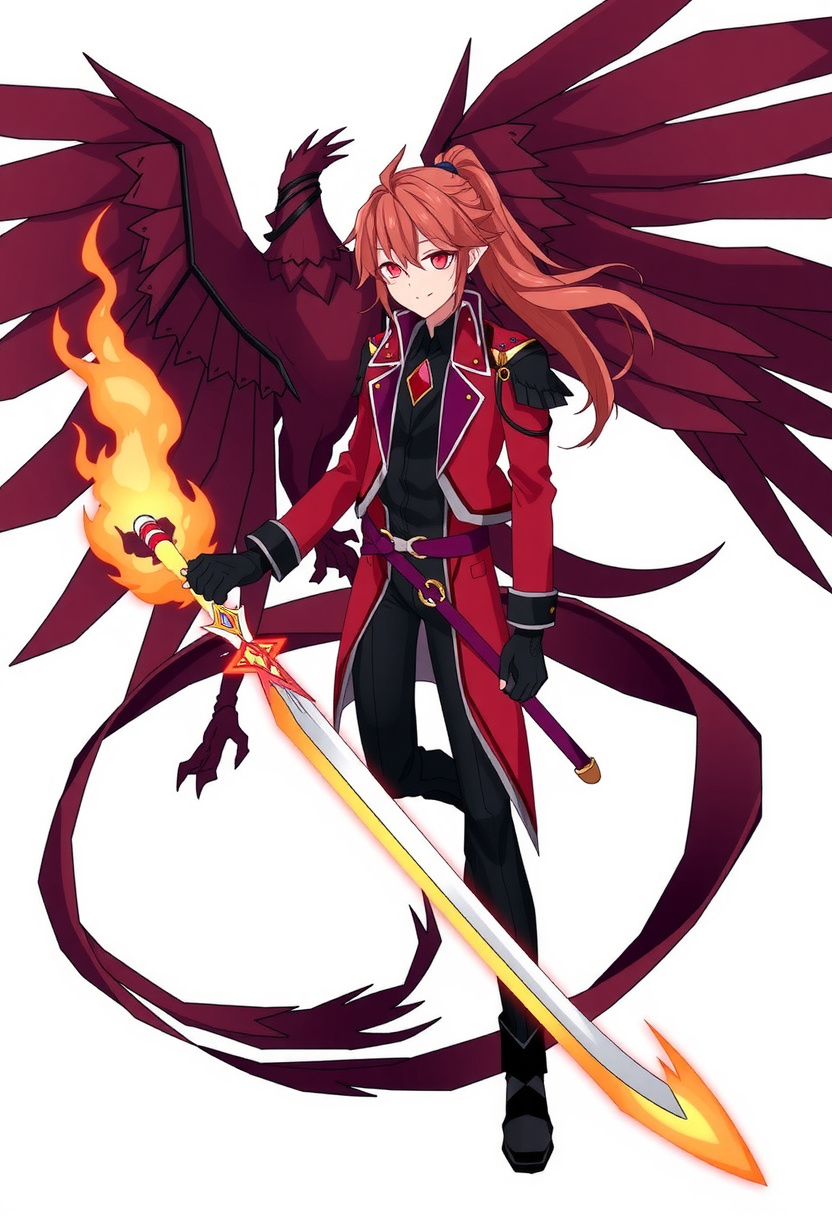 Diluc - Soul Eater AU - AI Character