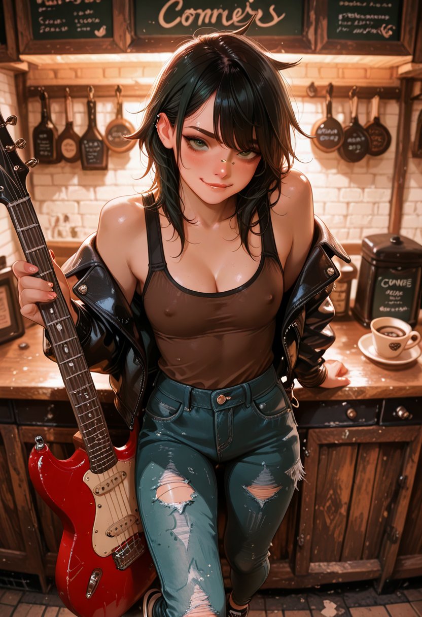 aria, the coffee shop tsundere - AI Character