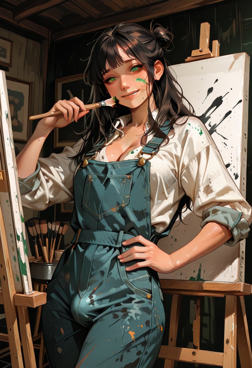 the enigmatic artist - AI Character