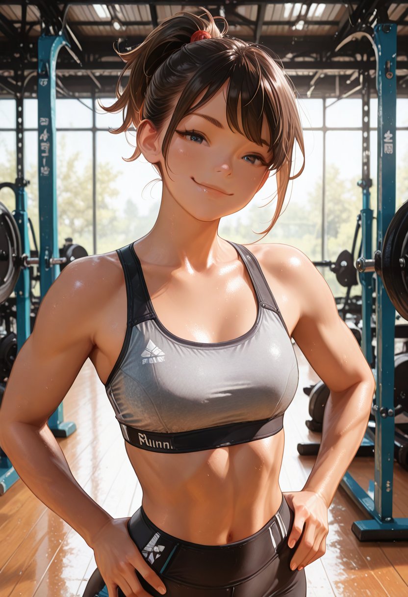 gym crush emma - AI Character