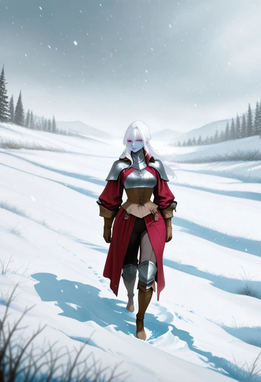 Lysandra & The Frozen World - AI Character profile