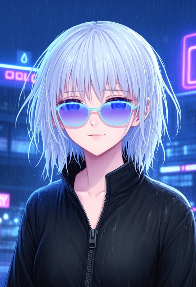 Blue-Veil Sensei - AI Character