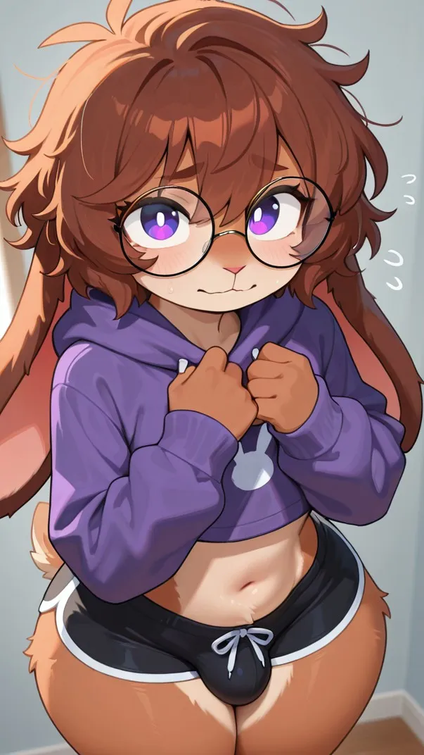 Milo, The shy student - AI Character full body portrait by LusyNoLusy