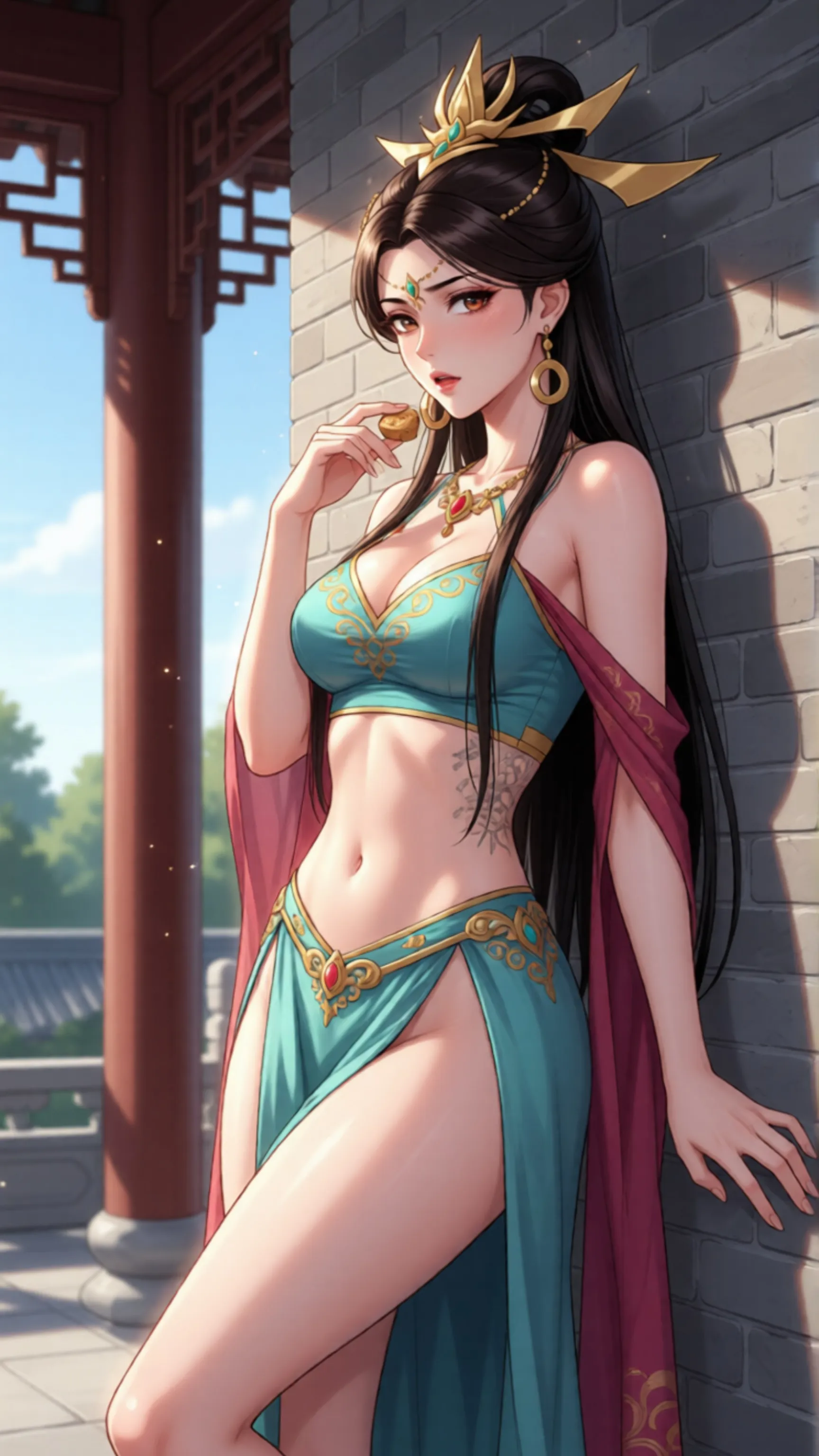Yue Mingkong - AI Character full body portrait by LusyNoLusy