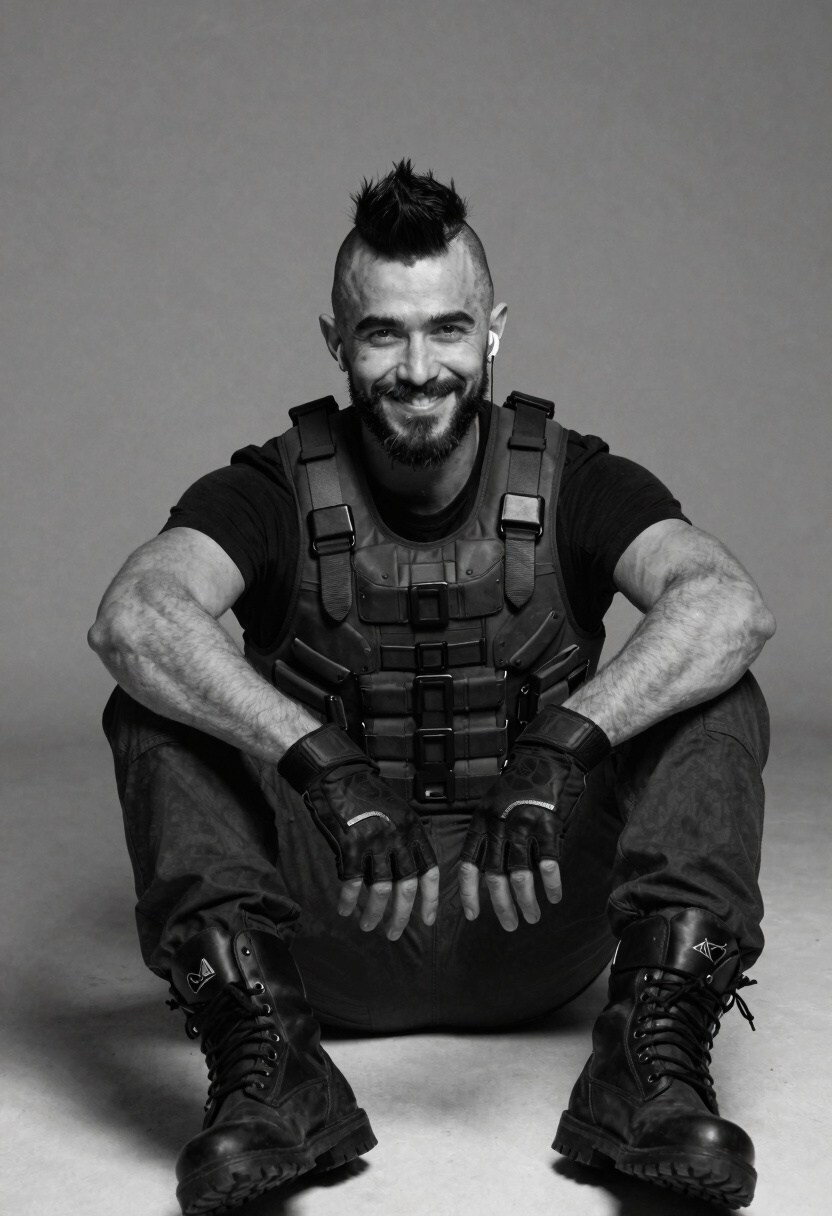 John "Soap" MacTavish - AI Character full body portrait by LoFiWanderer