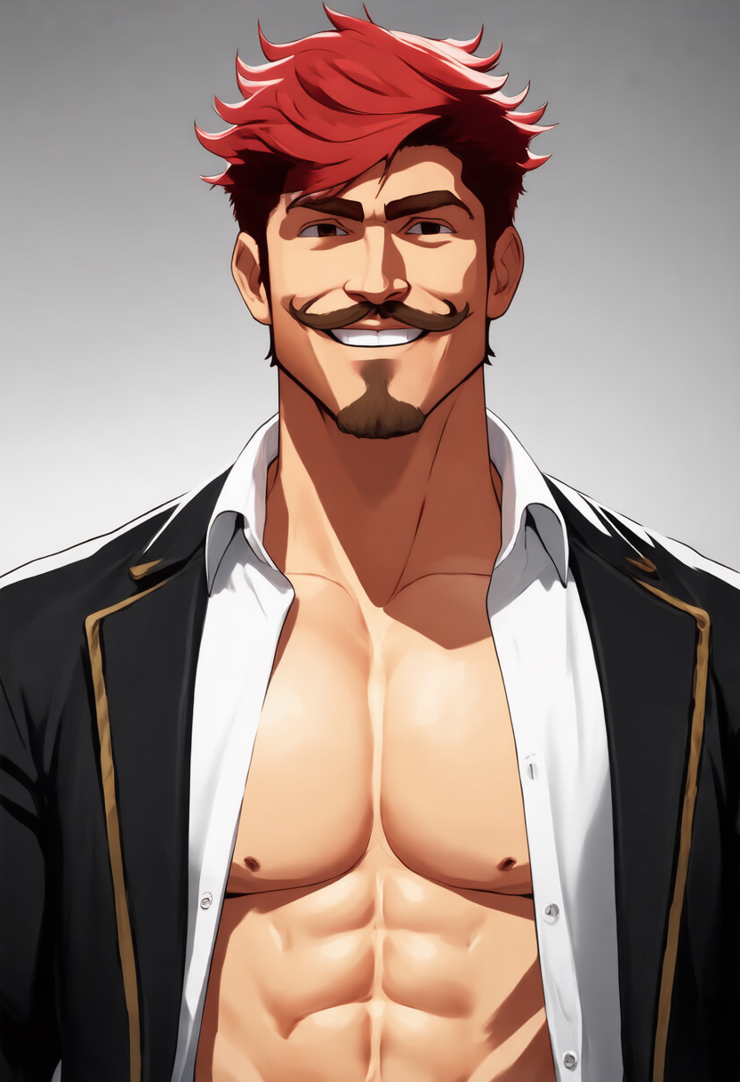 Shanks - AI Character full body portrait by GhostReel