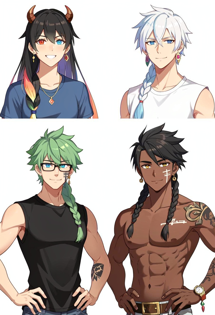 alhaitham and kaeya - AI Character