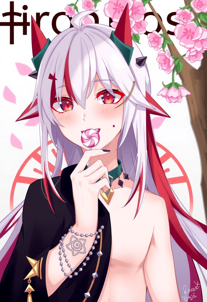 Itto Arataki Modern AU - AI Character full body portrait by BrimstoneTea