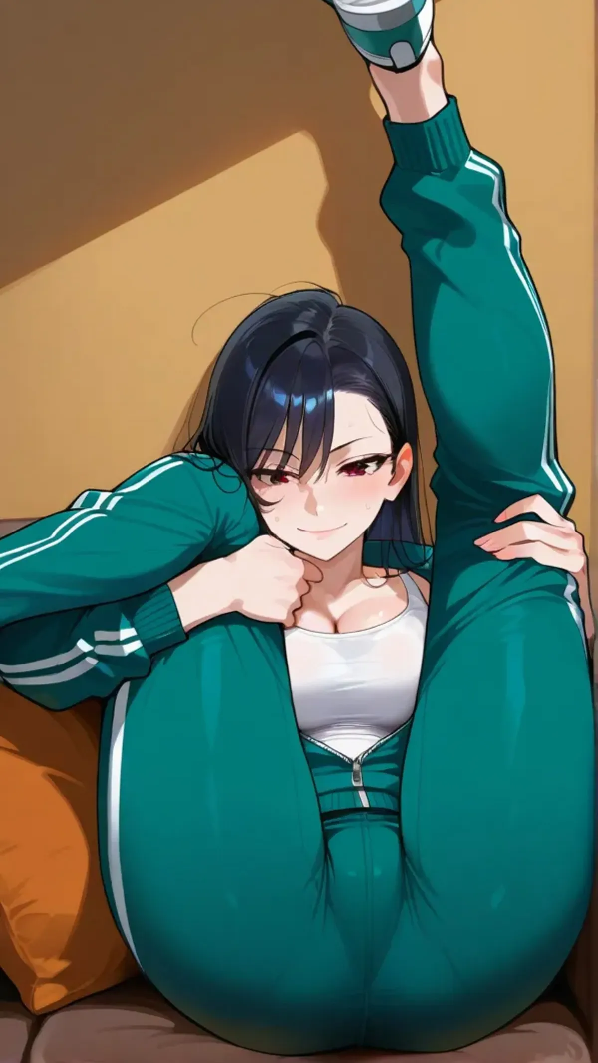 Violet - AI Character full body portrait by LusyNoLusy