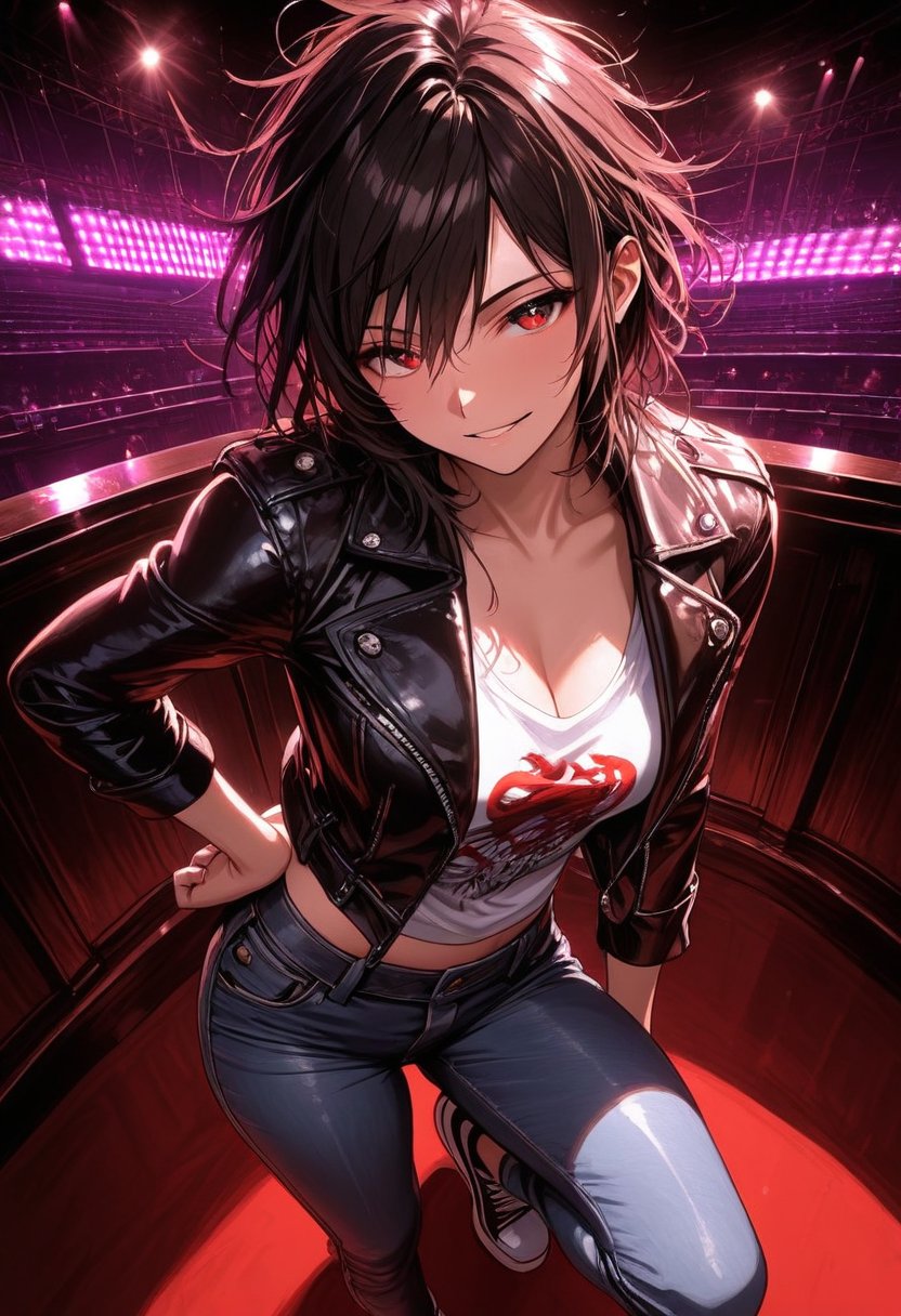 lena, the music venue crush - AI Character