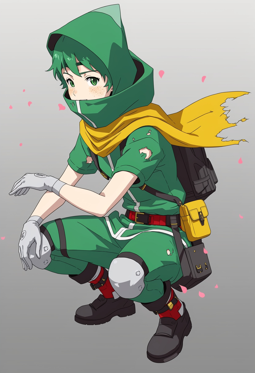 MHA | Izuku Midoriya - AI Character profile