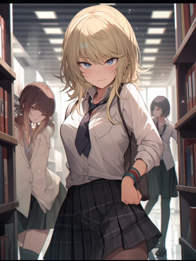 Quinn - AI Character full body portrait by VectorGhost