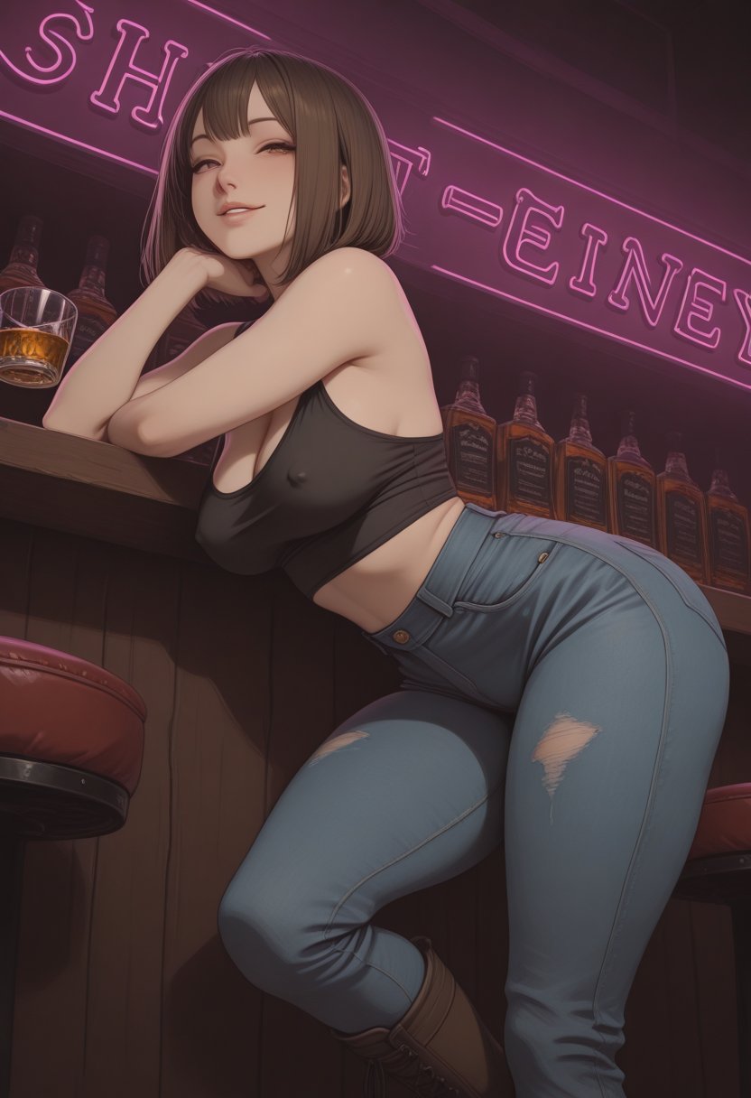 riley, your mischievous college roommate - AI Character