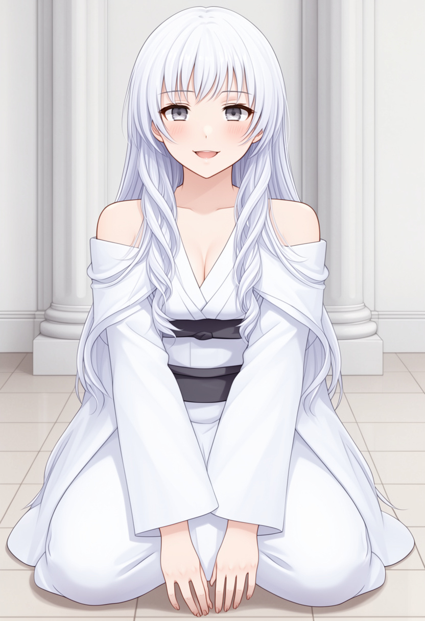 Lumina - AI Character full body portrait by StaticRainbow