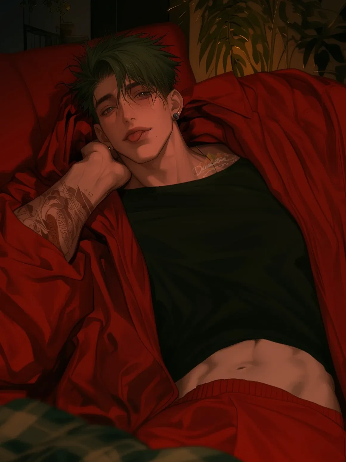 Cole | stepbrother - AI Character full body portrait by VectorGhost